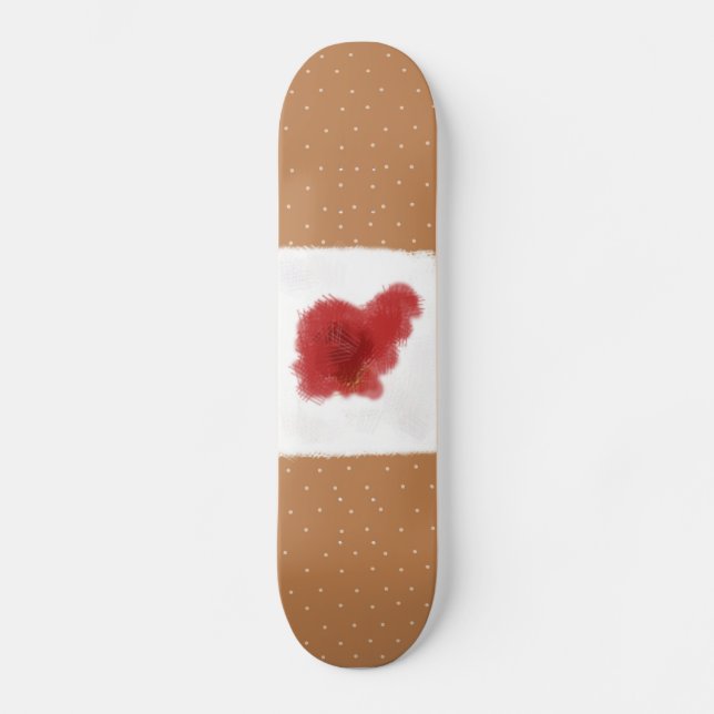 Skateboard Tablero Bandaid (Anverso)