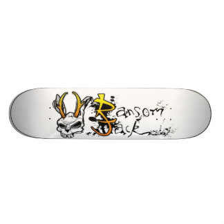 Skateboard tablero blanco del enchufe del rescate