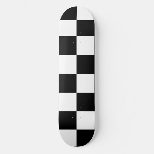 Skateboard tablero de ajedrez (Anverso)