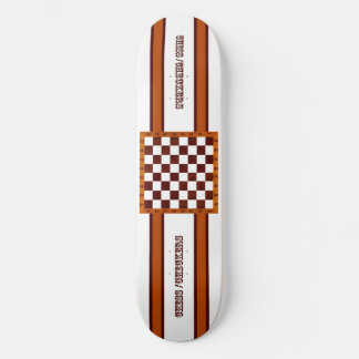 Skateboard tablero de ajedrez/damas