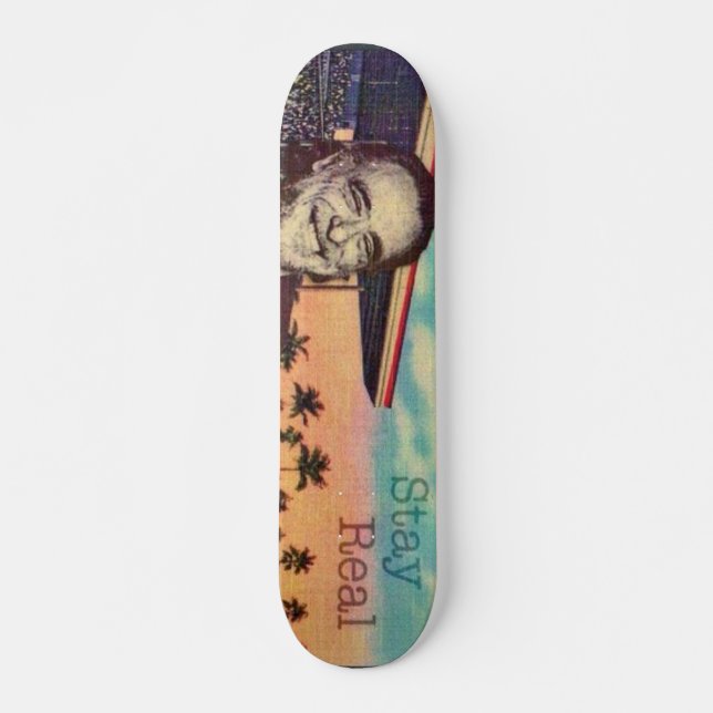 Skateboard Tablero de Bukowski (Anverso )