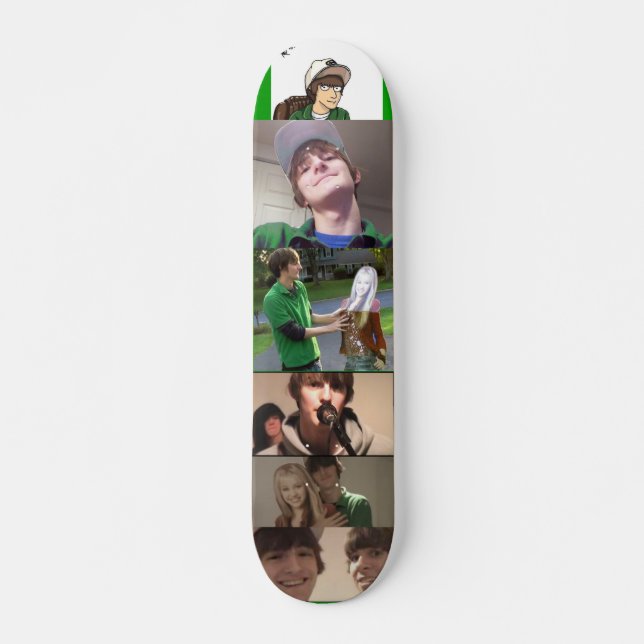 Skateboard tablero de davedays (Anverso )