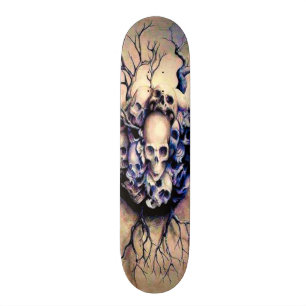 Skateboard Tablero de encargo de las raíces del elemento