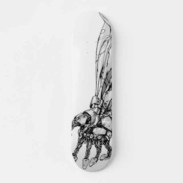 Skateboard Tablero de encargo del patín del brazo extraño del (Anverso )