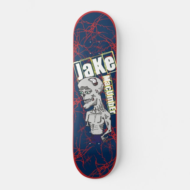 Skateboard Tablero de Jake Macumber (Anverso)