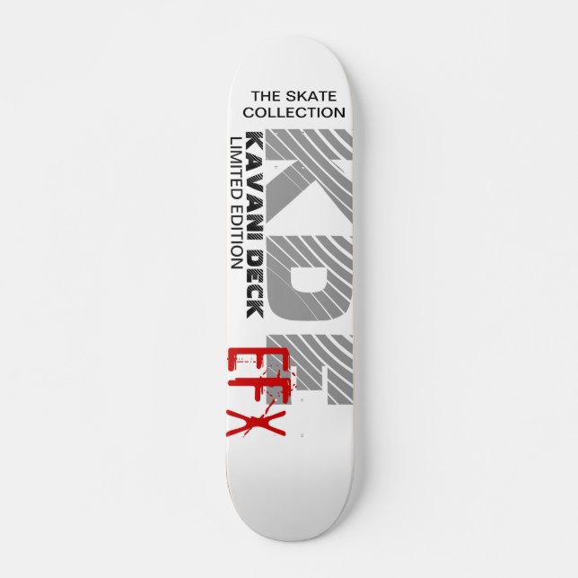 Skateboard Tablero de la cubierta EFX de Kavani (Anverso )