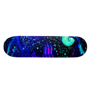 Skateboard Tablero de la montaña del hexágono