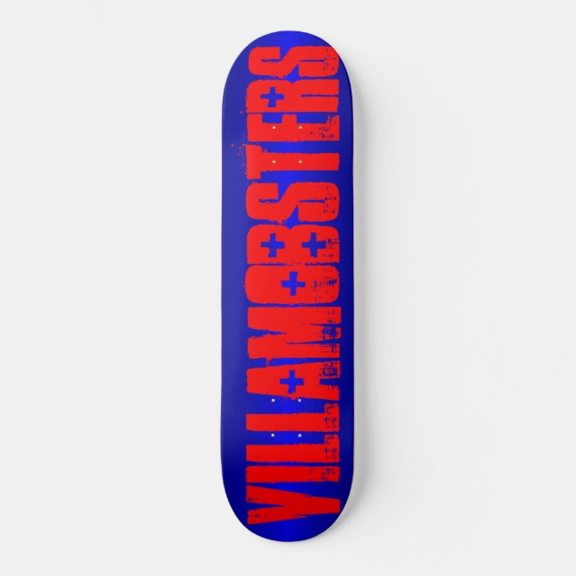 Skateboard Tablero de la ORIGINAL de Villamobster (Anverso)