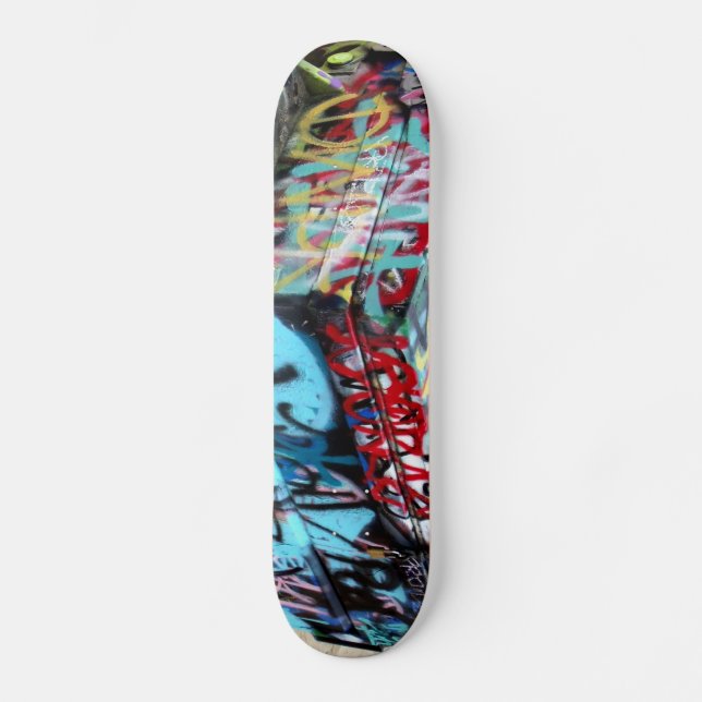Skateboard Tablero de la pintada (Anverso)
