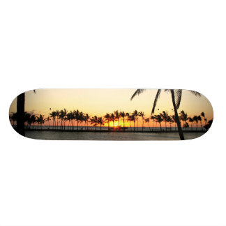 Skateboard Tablero de la puesta del sol de Kona