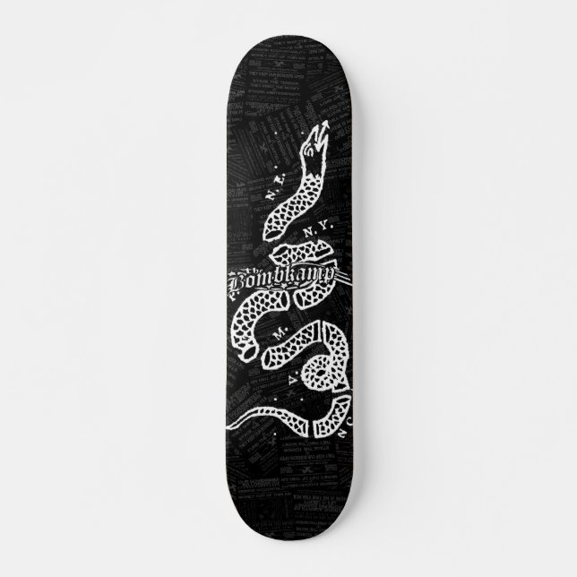 Skateboard Tablero de la serpiente (Anverso )