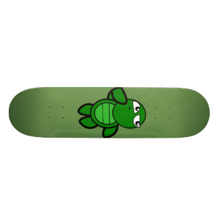 Skateboard tablero de la tortuga adorable
