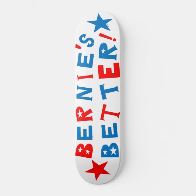 Skateboard Tablero de las chorreadoras 8&1/8 de Bernie (Anverso)