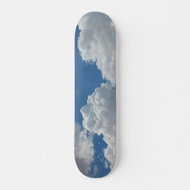 Skateboard Tablero de las nubes (Anverso )