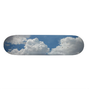 Skateboard Tablero de las nubes