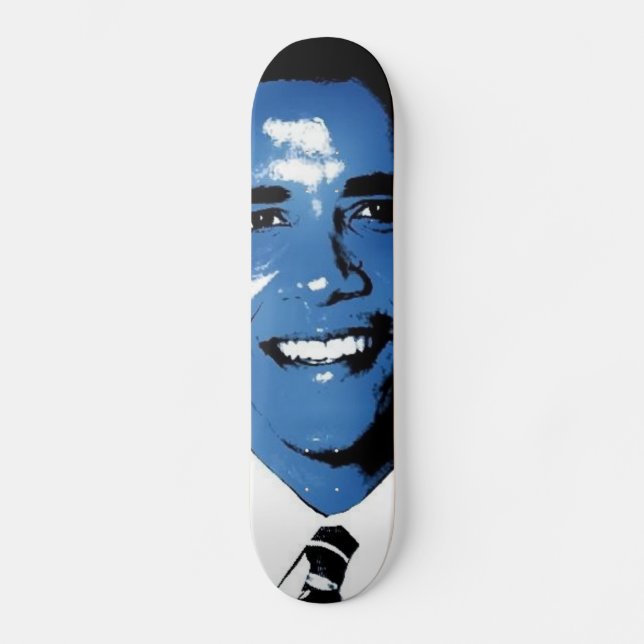 Skateboard Tablero de Obama (Anverso)