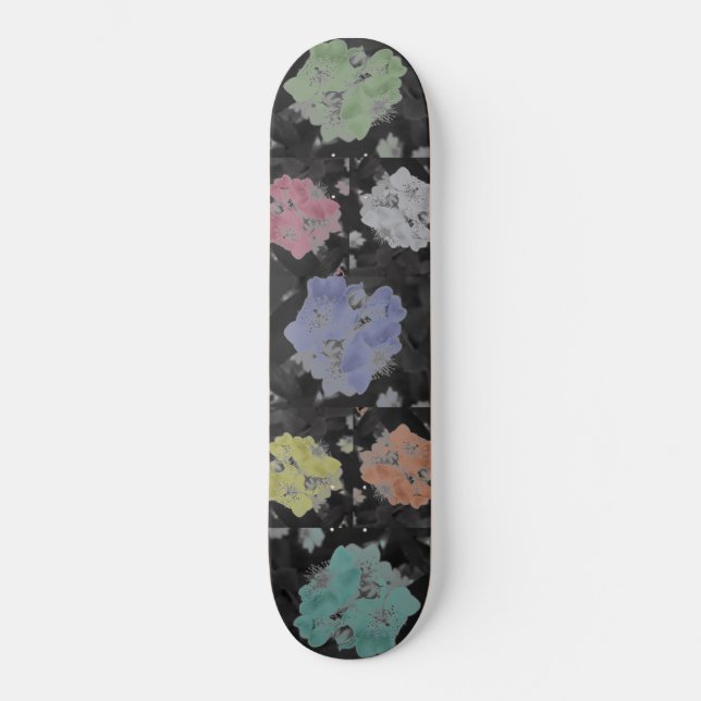 Skateboard Tablero de patinaje para Rosas salvajes (Anverso)