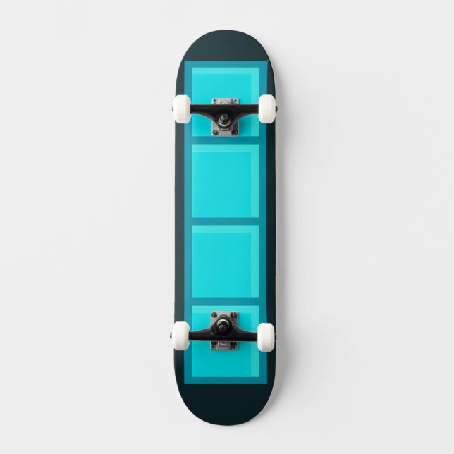 Skateboard Tablero de patinaje Retro Gamer Tetris (Anverso)