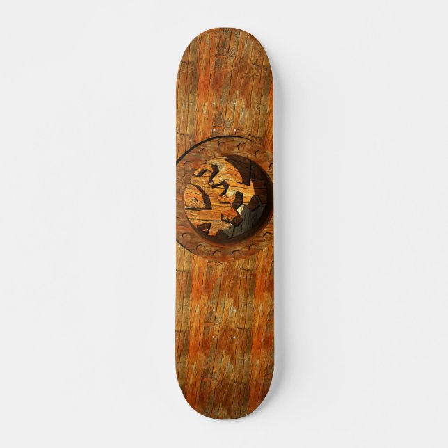 Skateboard tablero de relojes (Anverso )
