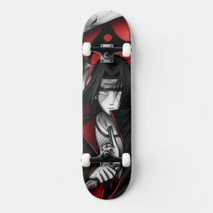 Skateboard Tablero de skate con gráfico de personaje ninja de