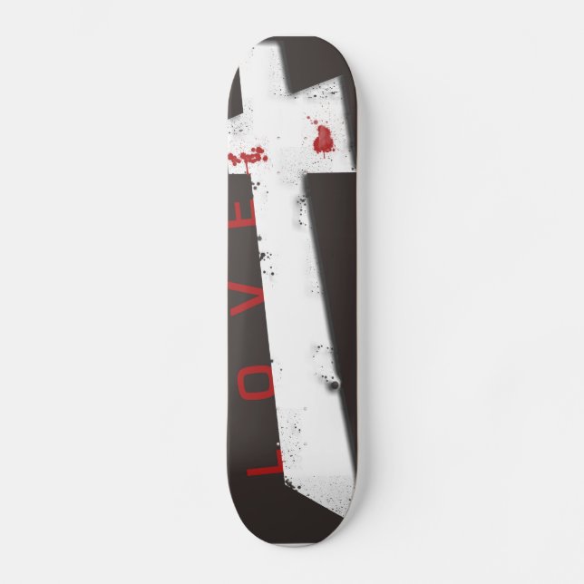 Skateboard Tablero del amor (Anverso)
