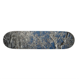 Skateboard Tablero del árbol Nevado