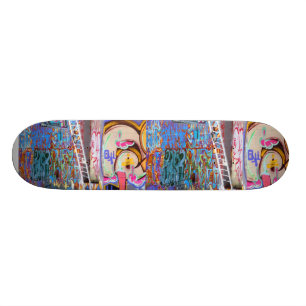 Skateboard Tablero del arte de la calle