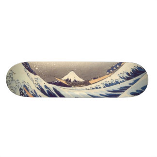 Skateboard Tablero del patín de Hokusai