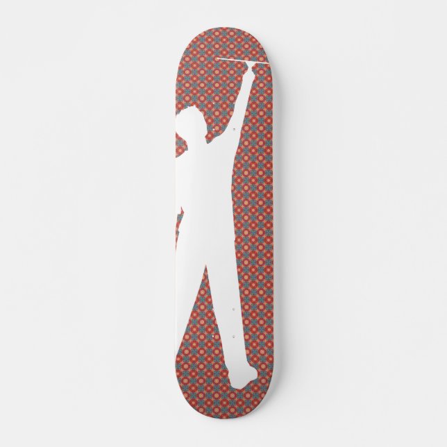 Skateboard Tablero del patín de la limpieza de ventana (Anverso )