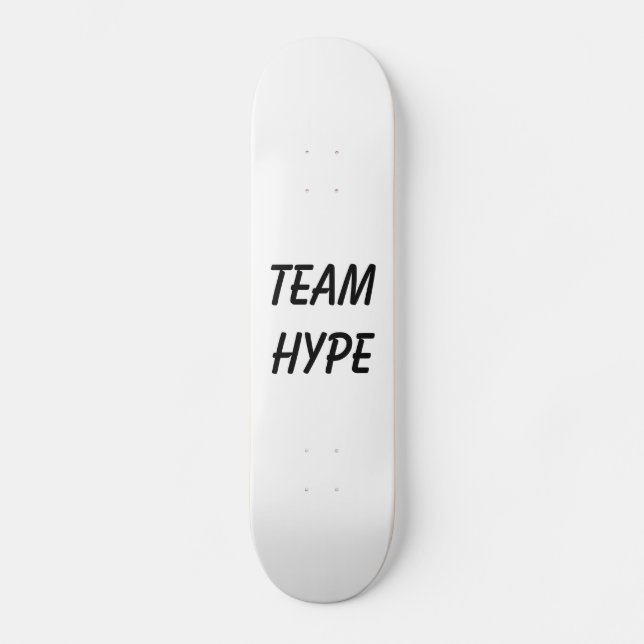 Skateboard Tablero del patín del bombo del equipo (Anverso)
