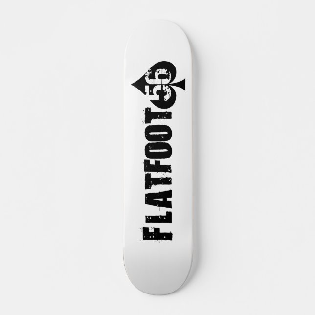 Skateboard tablero del patín del flatfoot 56 (Anverso )