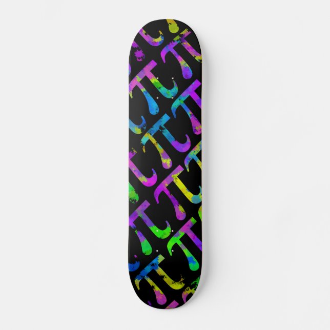 Skateboard Tablero del pi (Anverso)
