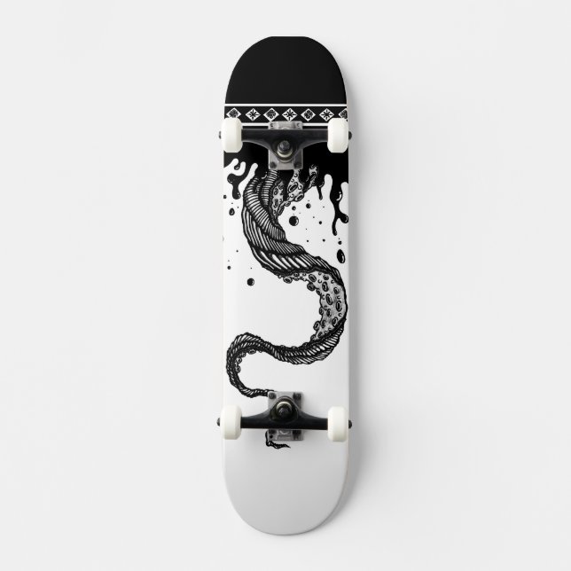 Skateboard Tablero del tentáculo (Anverso)