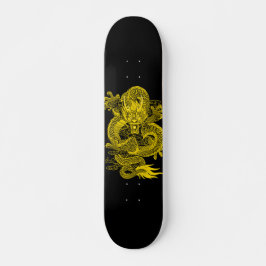 Skateboard Tablero Gold Emperador Dragon One Element Pro Park