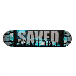 Skateboard Tablero patinador ahorrado del logotipo de la