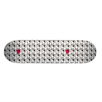 Skateboard Tablero psico del logotipo del mono