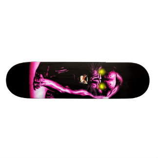 Skateboard tablero rosado de la pantera del durtfree