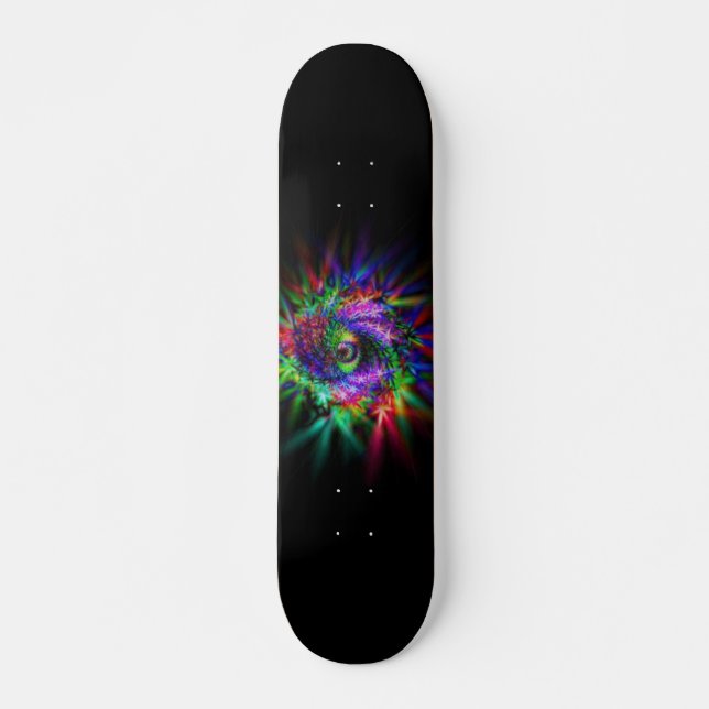 Skateboard tablero trippy (Anverso )