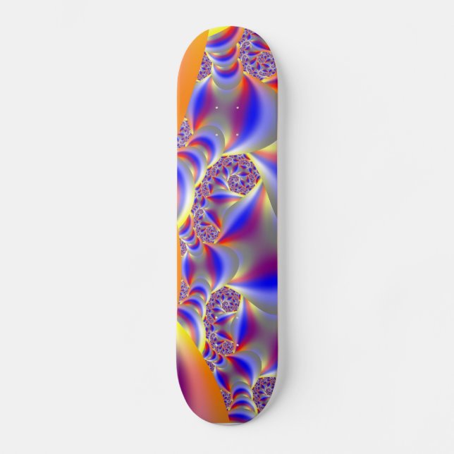 Skateboard tablero trippy (Anverso)