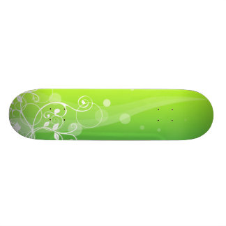Skateboard tablero verde