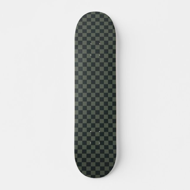 Skateboard Tablero verde oscuro (Anverso )