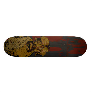 Skateboard Tableros del patín del zombi de la careta antigás