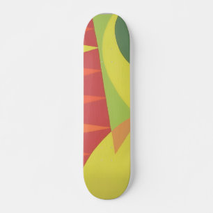 Skateboard Tablón de skate Abstract Tropicana