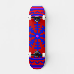 Skateboard Tablón de skate de casco de Awe de brujería