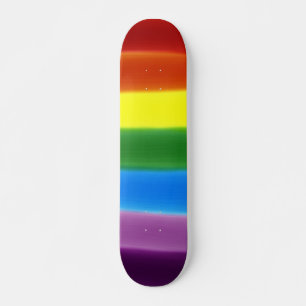Skateboard Tablón de skate de mezcla de arcoíris