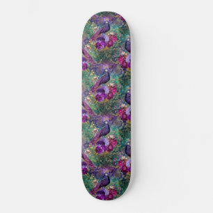 Skateboard Tablón de skate Fantasía Rosa Purpura Femenino Pav