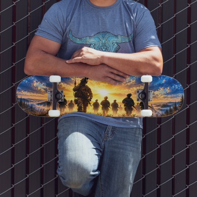 Skateboard Tablón de skate hero (Exterior 3)