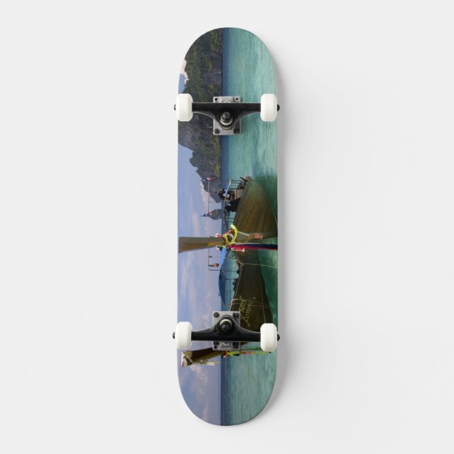 Skateboard Tailandia, Phi Phi Don Island, playa de Yong Kasem (Anverso)