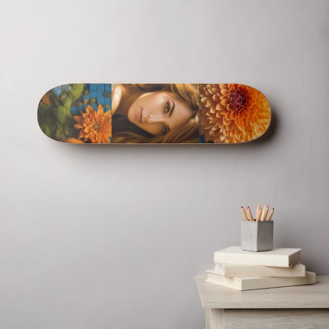 Skateboard #TalónVolteaPatineta (Arte de pared (horz))