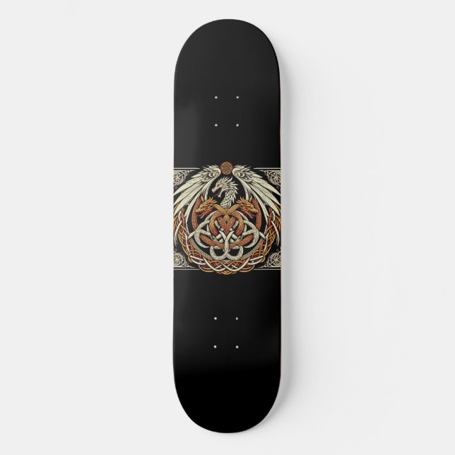 Skateboard Tan Dragons (Anverso)